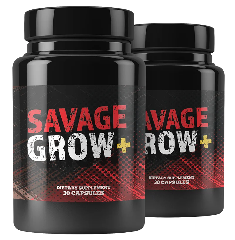 savage grow plus 2 bottles